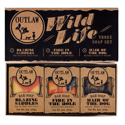 Wild Life Western Handmade Bar Soap Gift Set