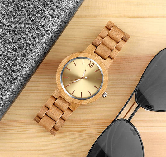 2021 New Men Wooden Outdoor Sport Quartz Wrist Watches